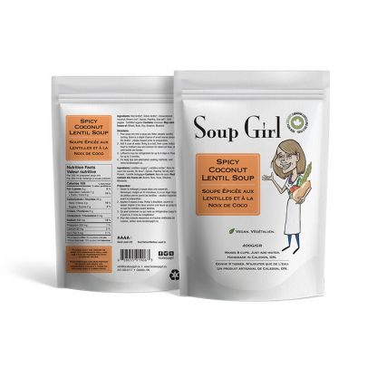 Spicy Coconut Lentil Soup