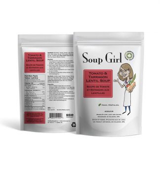 Tomato & Tarragon Lentil Soup